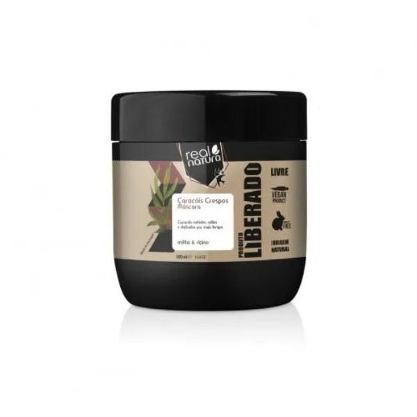 Máscara para caracóis e cabelo crespo 500 ml