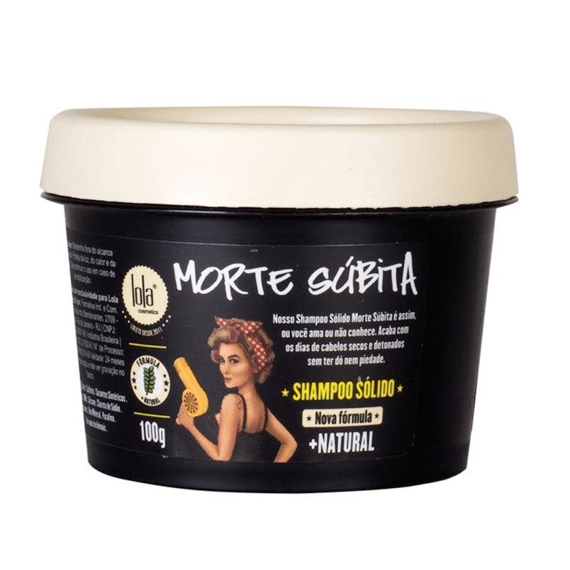 Shampoo sólido Morte Súbita - para cabelos danificados e quimicamente tratados