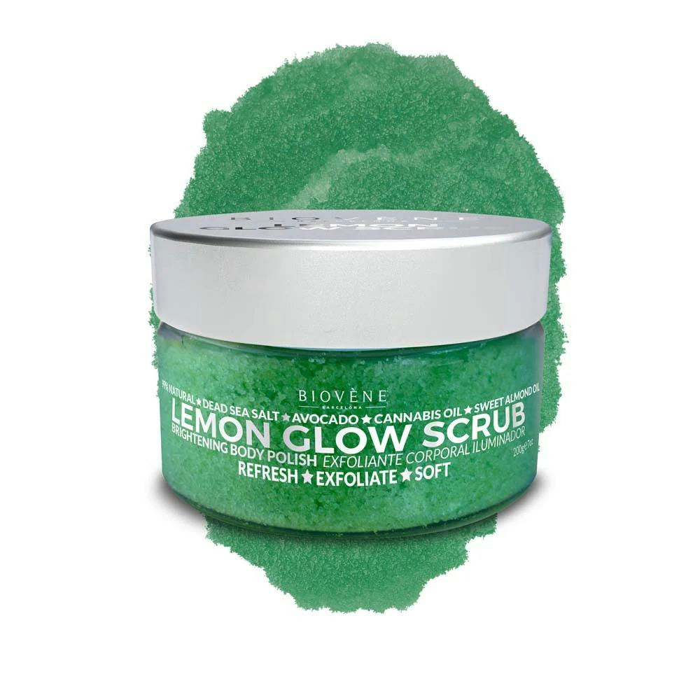 Esfoliante corporal Lemon Glow Scrub iluminador - 200g