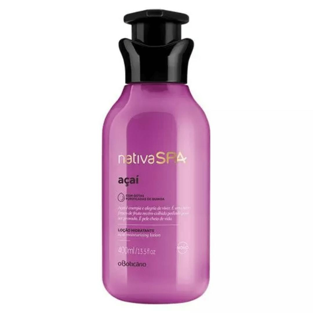 Loção hidratante corporal Açaí — Nativa SPA 400 ml