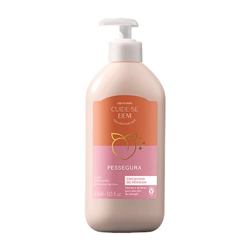 Creme corporal Cuide-se Bem Pêssego 400 ml