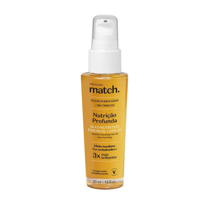 Óleo capilar Nutrição Profunda Match 50ml