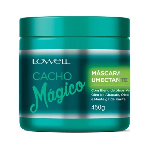 Máscara umectante para cachos Cacho Mágico 450g