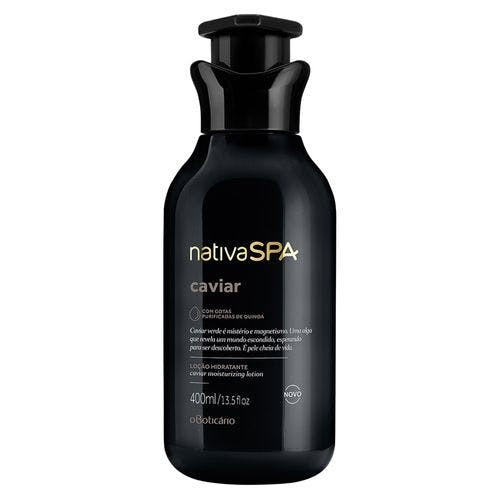 Loção hidratante corporal Nativa SPA Caviar 400ml