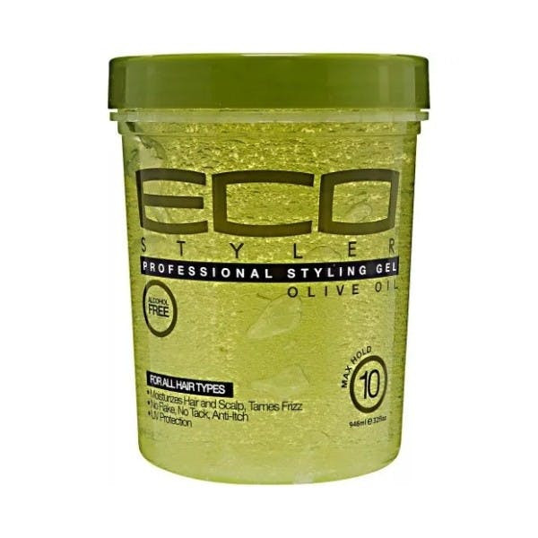 Gel de cabelo Olive Oil com brilho e fixação forte