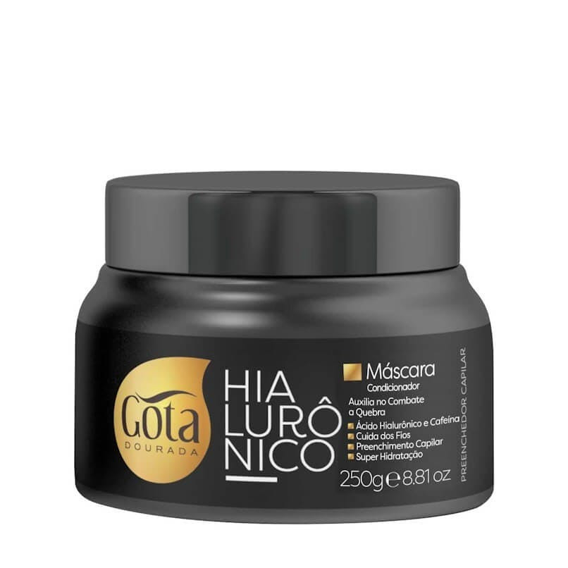 Máscara capilar Hialurónico e Cafeína 250 g