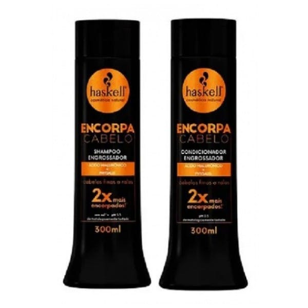 Kit shampoo e condicionador Encorpa Cabelo para cabelos finos
