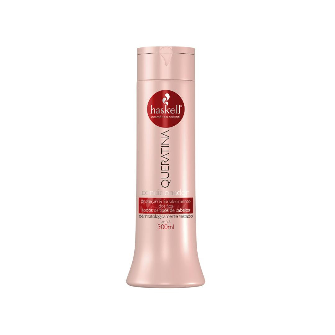 Condicionador Queratina reconstrução para cabelos fracos 300 ml