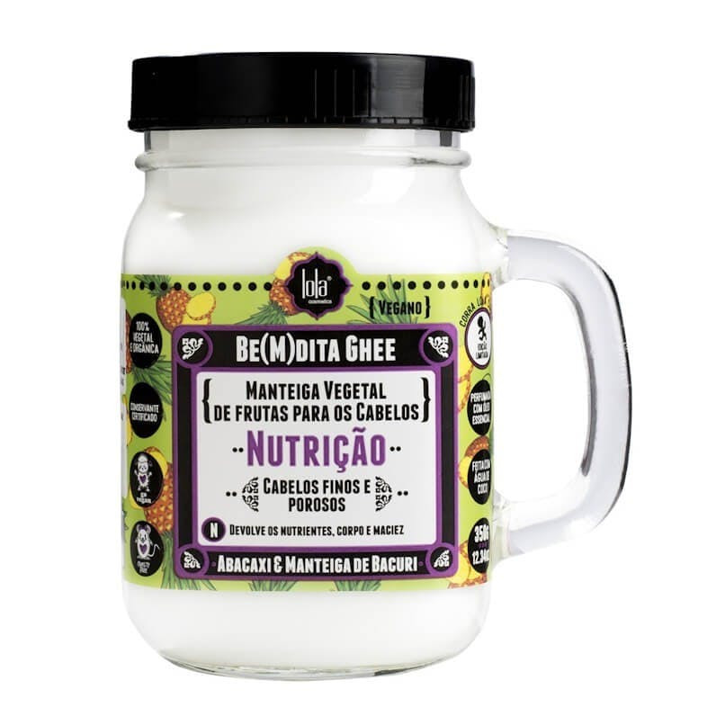 Máscara nutritiva Be(M)dita Ghee com abacaxi e manteiga de bacuri