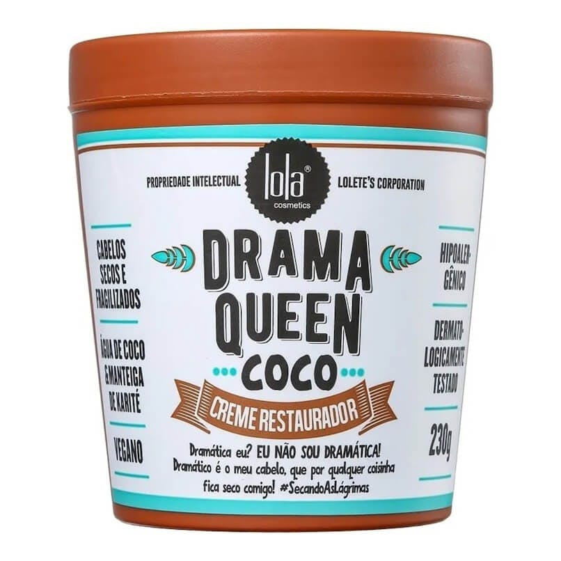 Máscara capilar Drama Queen Coco 230g