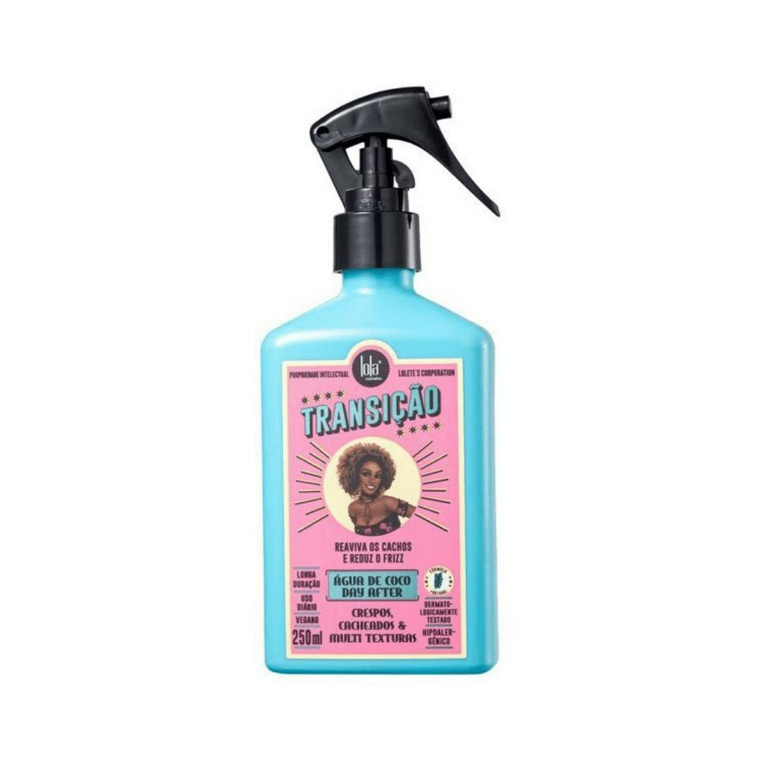 Spray Água de Coco para transição capilar 250 ml