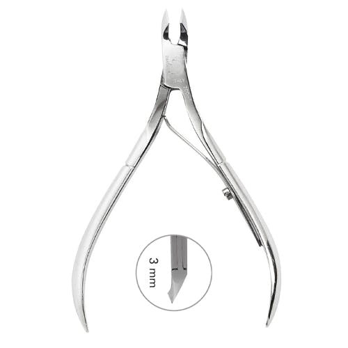 Alicate de Cutículas inox 10cm boca 5mm modelo 700x-3