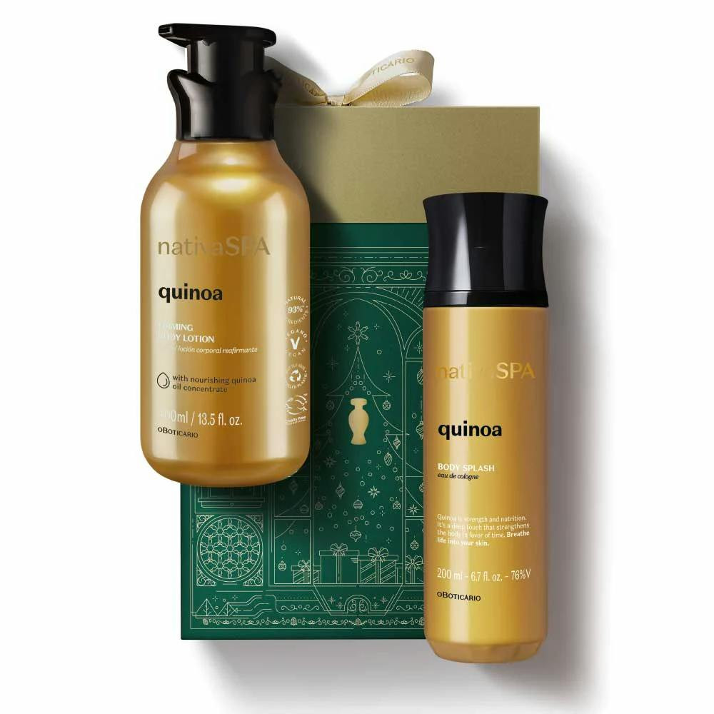 Coffret Nativa SPA Quinoa Loção Hidratante e Body Splash