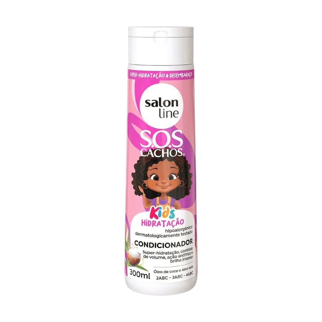 Condicionador Kids 300 ml - define e hidrata cachos, filtro UV