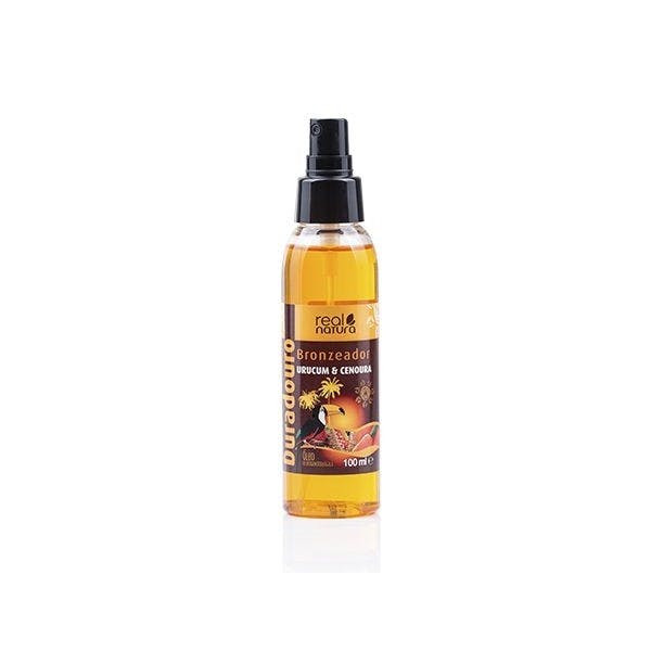 Óleo bronzeador urucum e cenoura para corpo 100 ml
