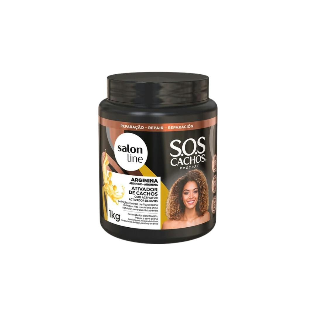 Ativador de cachos S.O.S. Cachos arginina 1kg