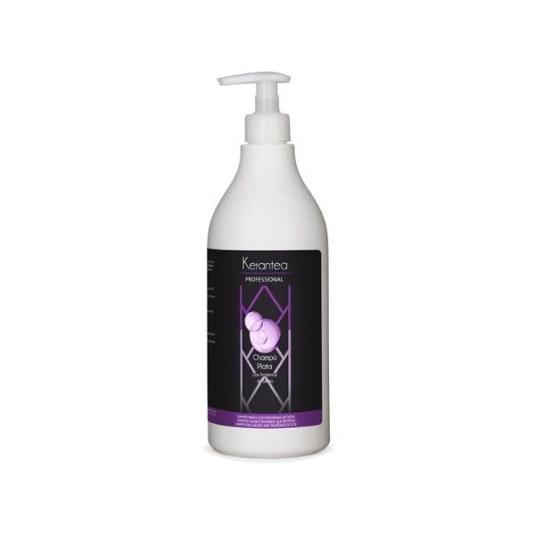 Shampoo prata contendo proteínas de seda