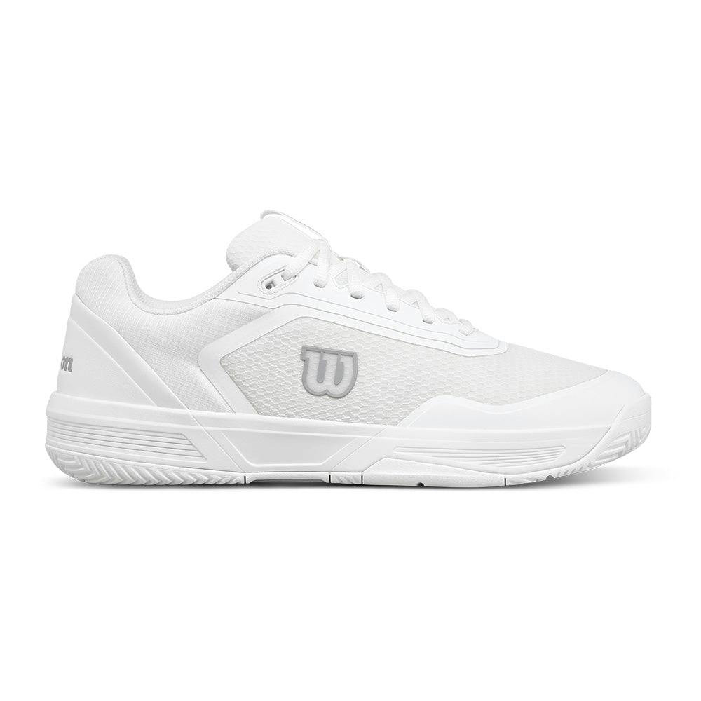 Sneakers COURTGLIDE para pista de pádel em branco com amortecimento R-Dst+