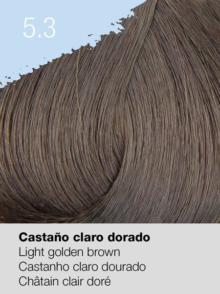 Coloração 5.3 Castanho Claro Dourado 100ml