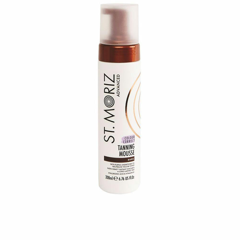 Tanning mousse correcção de cor dark