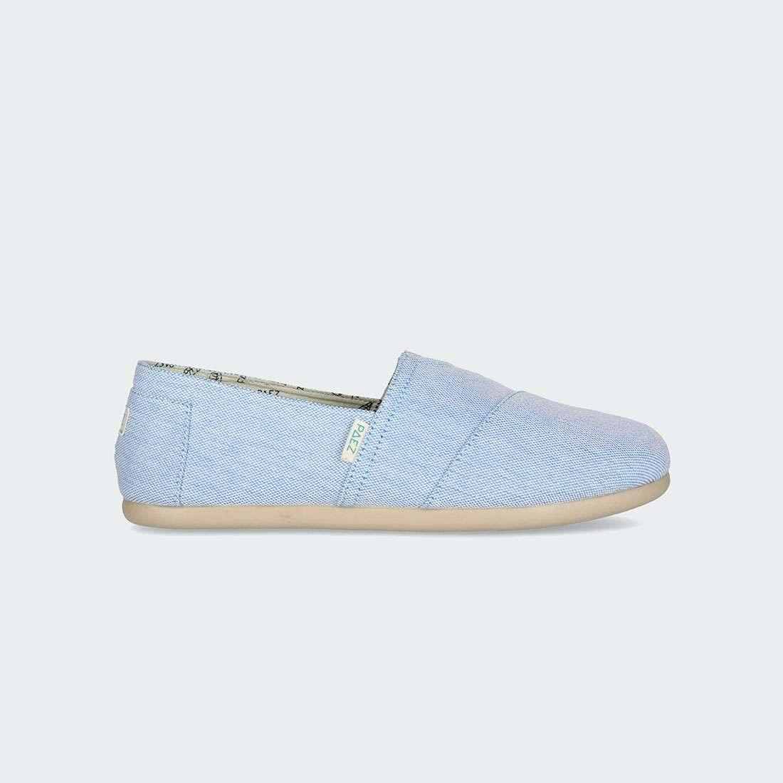 Espadrilhas Combi em Lona Azul claro