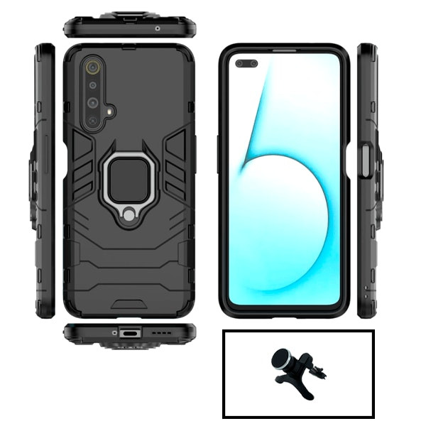 Funda Military Defender y Soporte Magnético para Coche para Realme X3