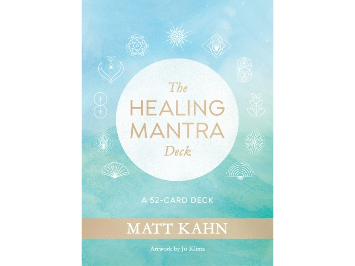 The Healing Mantra Deck de Matt Kahn (Inglés)