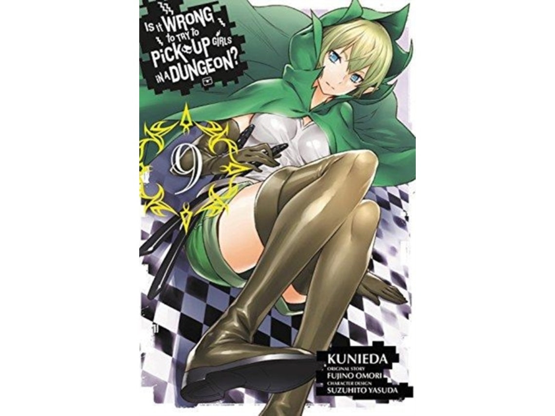 Is It Wrong to Try to Pick Up Girls in a Dungeon? de Fujino Omori (Inglés)
