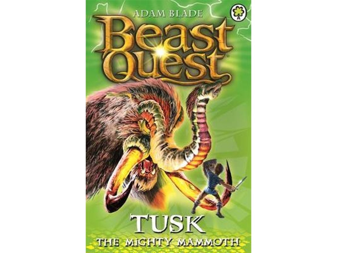 Beast Quest: Tusk the Mighty Mammoth de Adam Blade (Inglés)