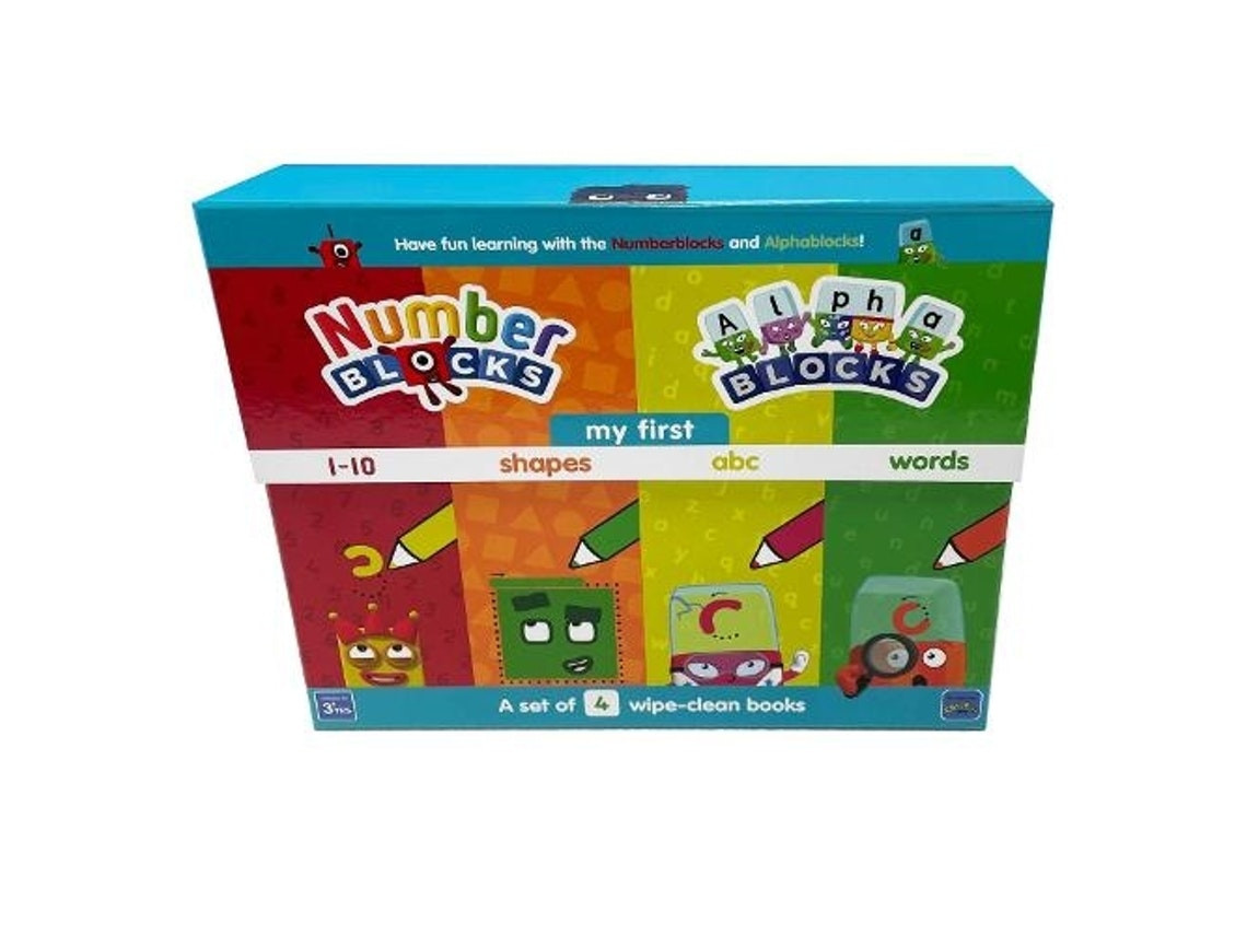 Numberblocks and Alphablocks: My First Numbers and Letters Set by Sweet Cherry Publishing (English)