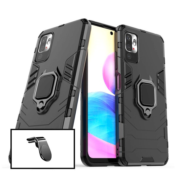 Funda Military Defender 3x1 con soporte magnético