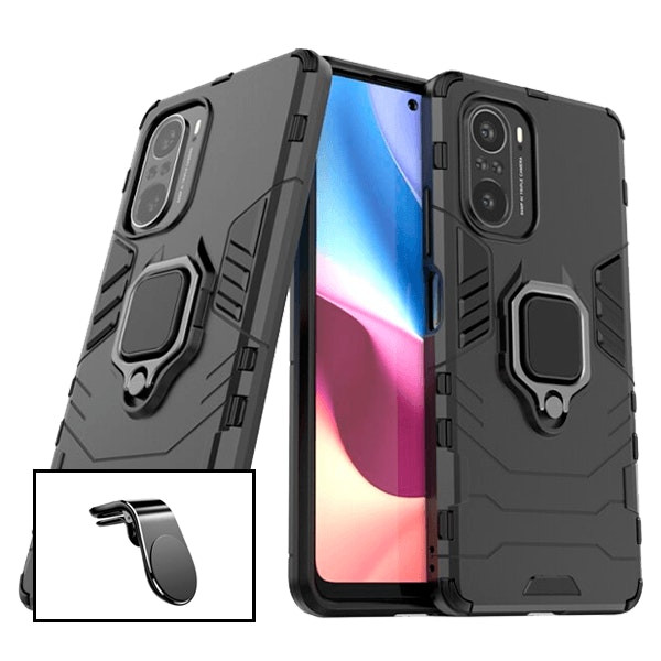 Military Defender 3-in-1 case with magnetic car mount