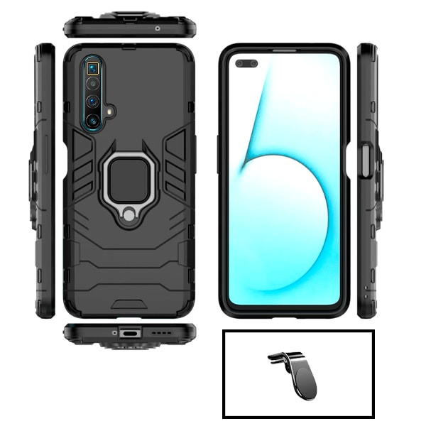 Funda Military Defender y Soporte Magnético para Realme X3 Super Zoom