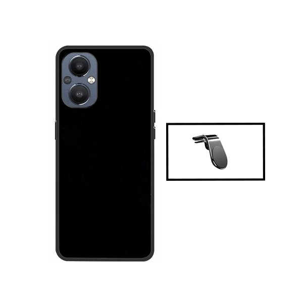 Soporte magnético y funda de silicona líquida para Reno7 Lite