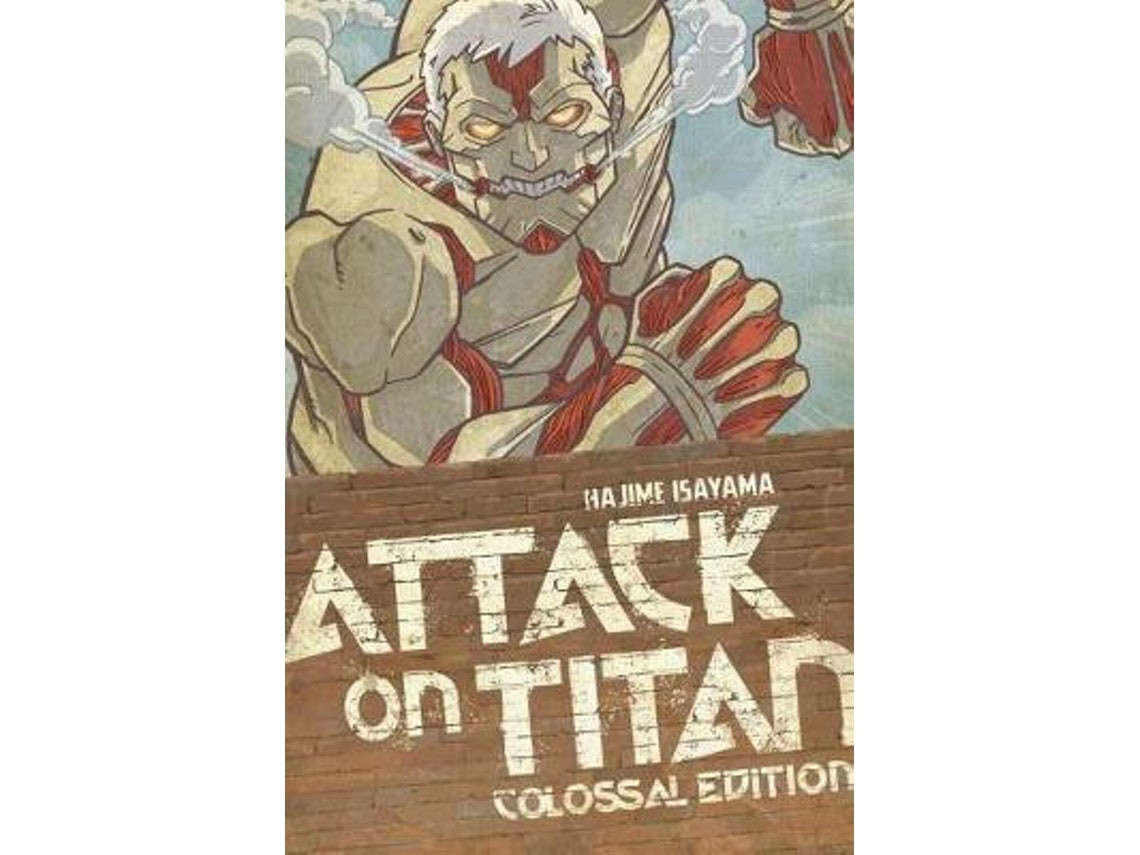 Attack on Titan colossal edition de Hajime Isayama (Inglés)