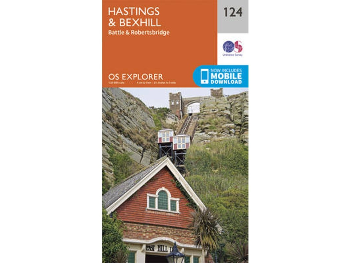Hastings and Bexhill de Ordnance Survey (Inglés)