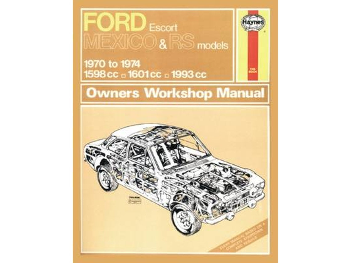 Ford Escort RS Mexico Manual by Haynes Publishing (English)
