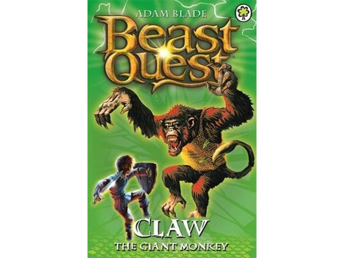 Beast Quest: Claw the Giant Monkey by Adam Blade (English)