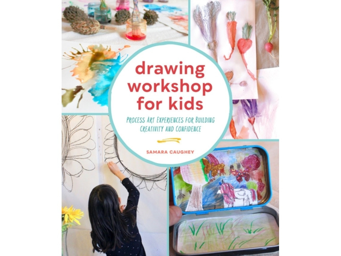 Drawing Workshop for Kids de Samara Caughey (Inglés)