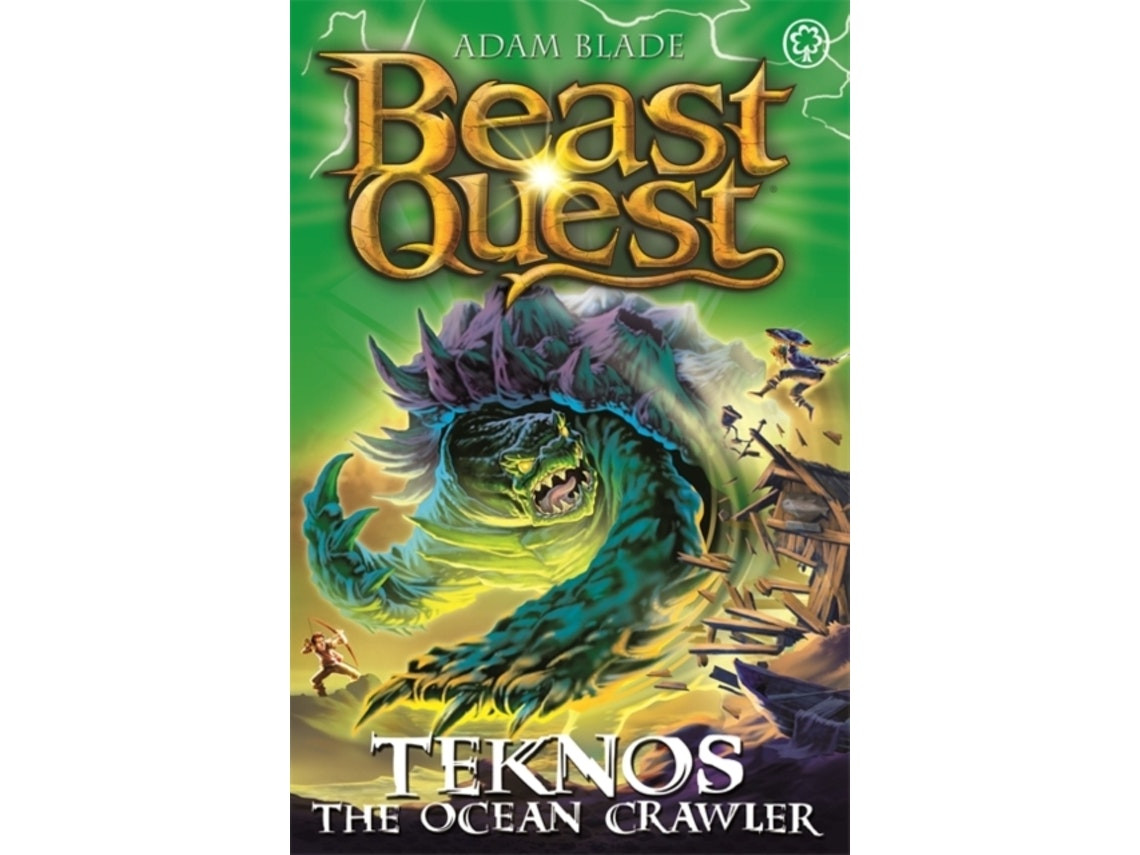 Beast Quest: Teknos the Ocean Crawler de Adam Blade (Inglés)