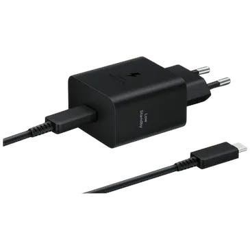 Samsung USB-C Carregador Rápido 45W + USB-C Cabo Ep-T4510 Preto
