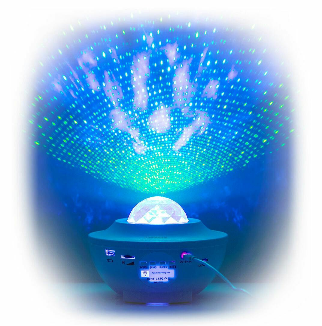 Projetor de Estrelas Led e Laser com Altifalante Sedlay INNOVAGOODS