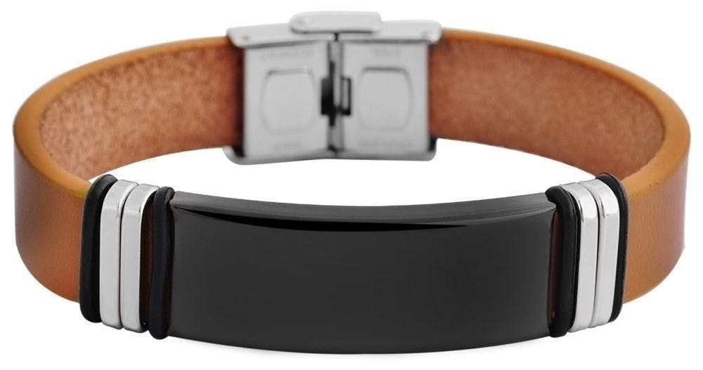Akzent® Pulseira em Couro Genuino - 5040049-003