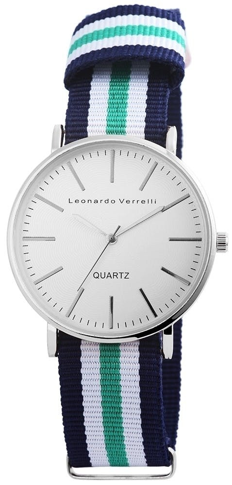 Relógio Leonardo Verrelli® Unissexo Com Pulseira em Tecido - 297222200001