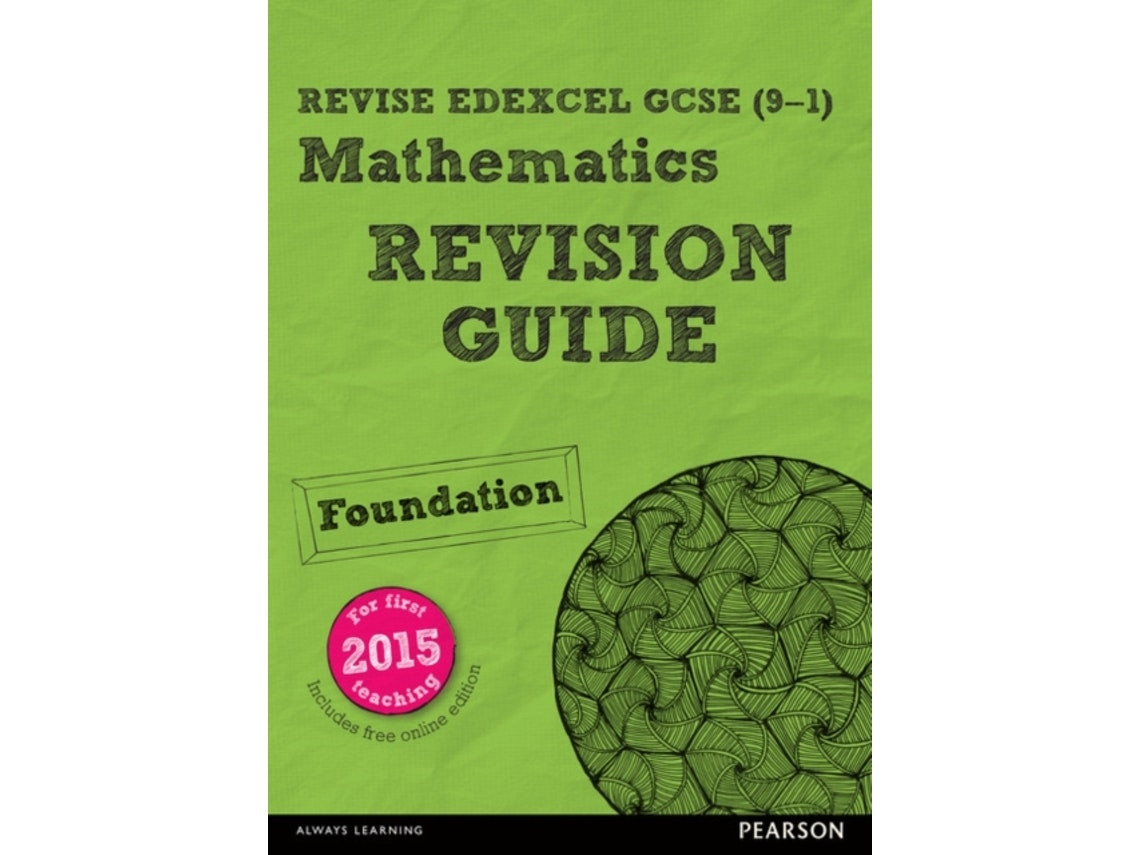 Pearson Revise Edexcel GCSE (9-1) Maths Foundation Revision Guide de Harry Smith (Inglés)