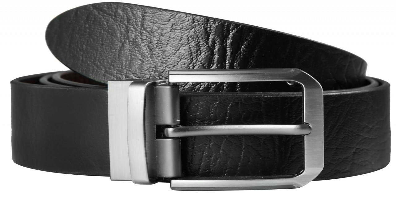 Leonardo Verrelli® Cinto Reversível em Couro Genuíno 110 cm - 3100148-1100