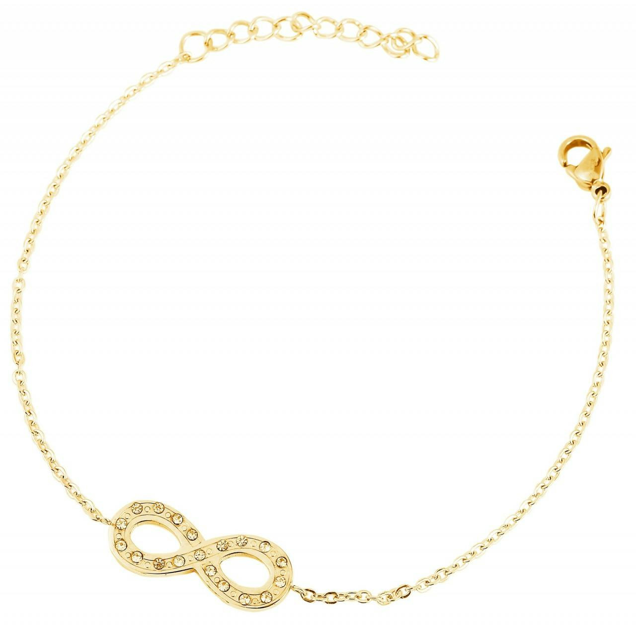 Akzent® Pulseira Infinito em Aço Inoxidável - 5030115-003