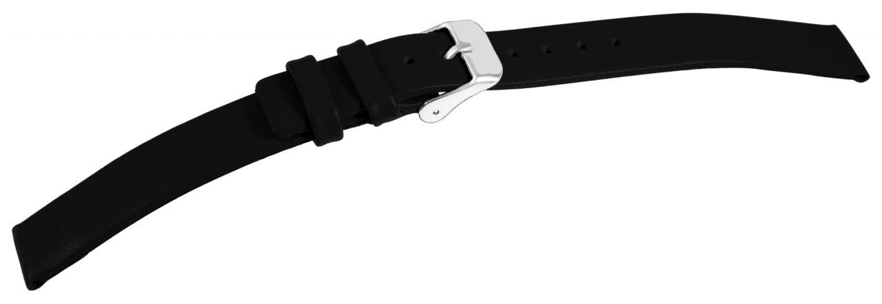 Bracelete para Relógio em Pele Genuína Preto 16 mm - 8000288-160