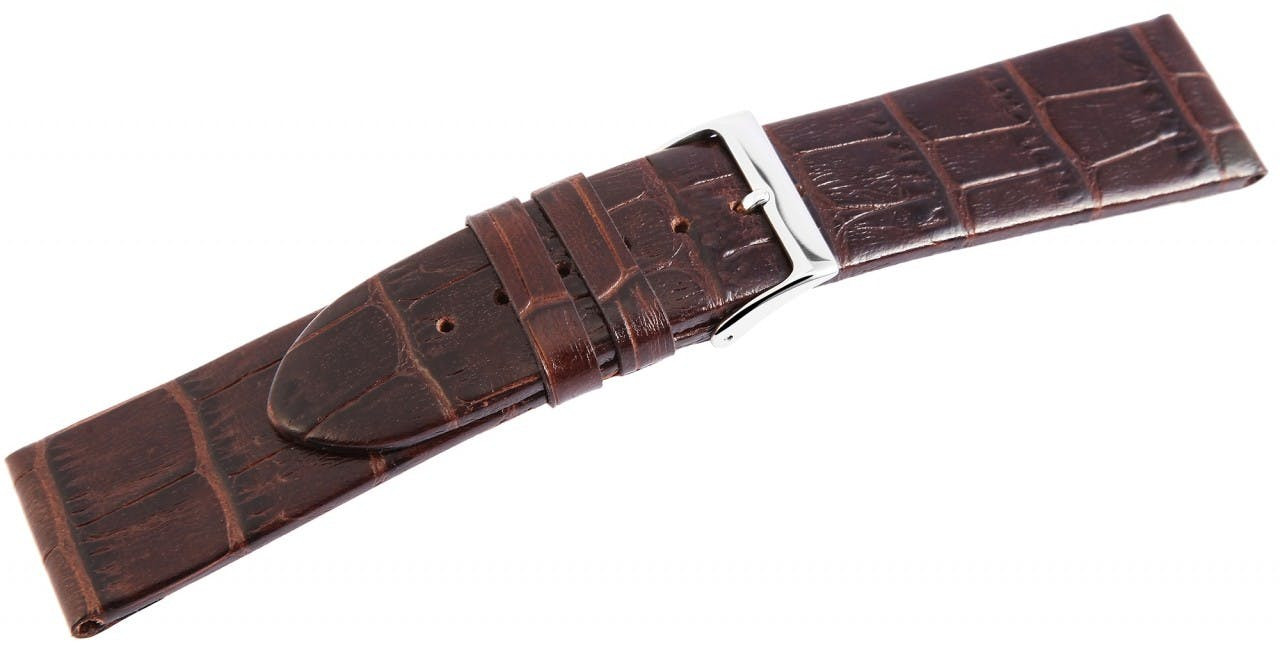 Mestre Artesão® Bracelete de Relógio em Couro Genuíno - 24mm - 0125