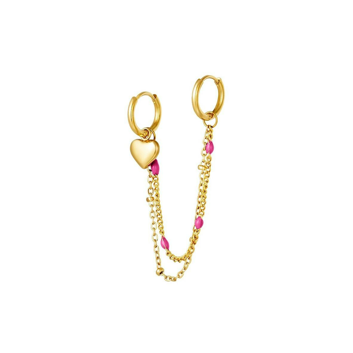 MonBijoux by Ophélia® Brinco Dourado KST6958
